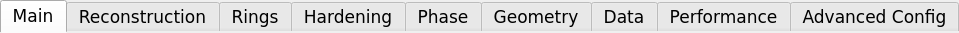 TomoGUI top tab bar